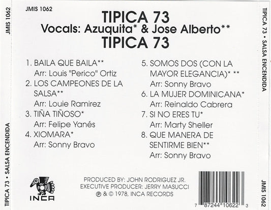 Tipica 73 : Salsa Encendida (CD, Album, RE)