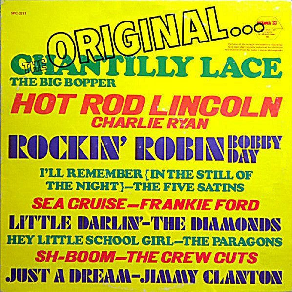 Various : The Original... (LP, Comp)
