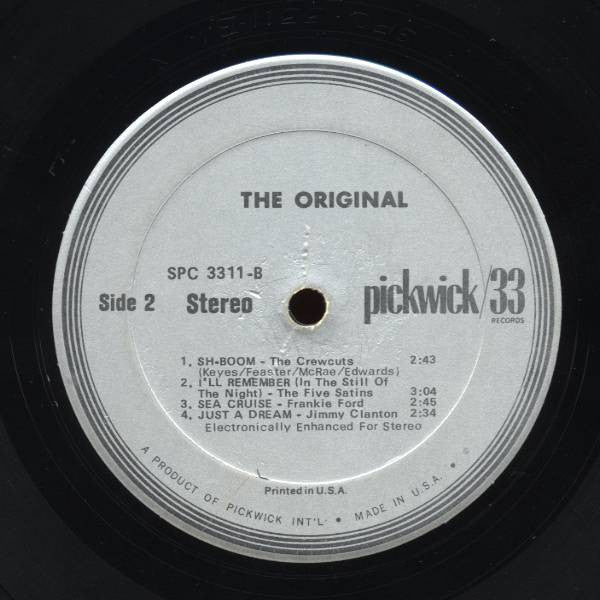 Various : The Original... (LP, Comp)