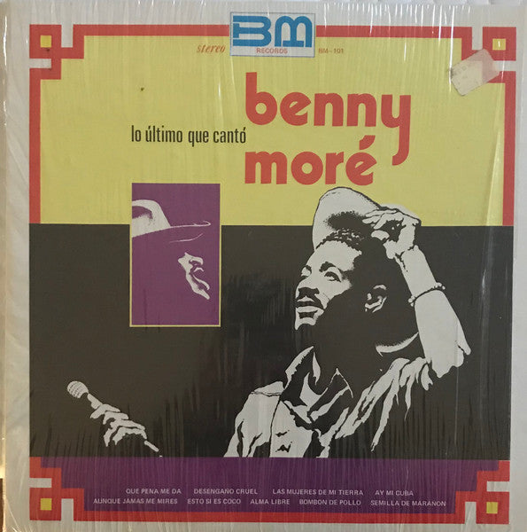 Beny Moré : Lo Último Que Cantó Benny Moré (LP, Album)