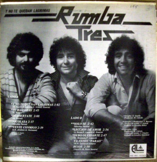Rumba Tres : Y No Te Quedan Lagrimas (LP, Album)