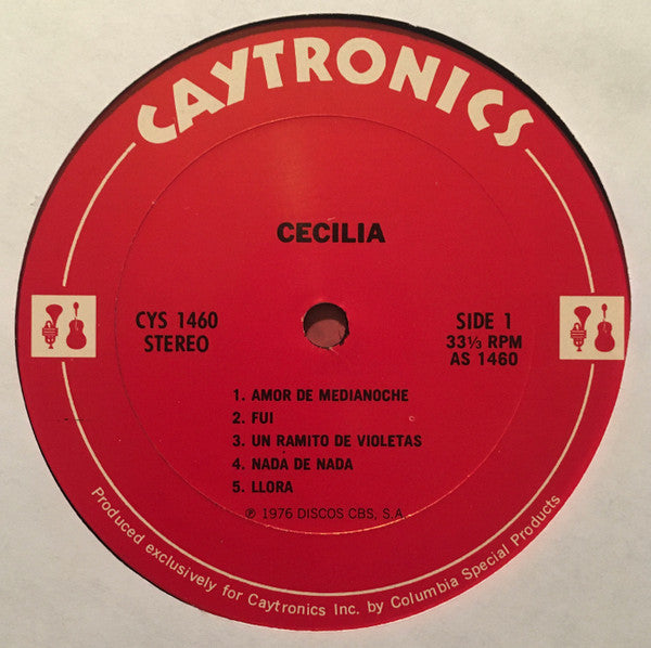 Cecilia (5) : Amor De Medianoche (LP, Comp)