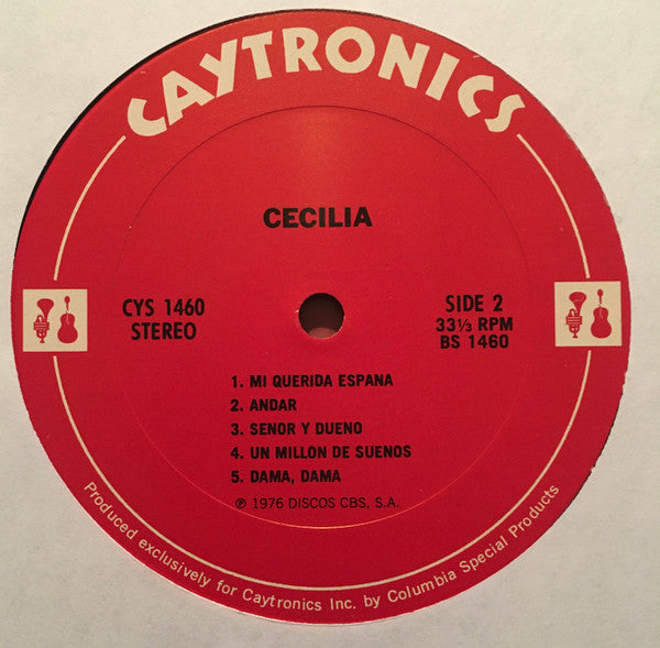 Cecilia (5) : Amor De Medianoche (LP, Comp)