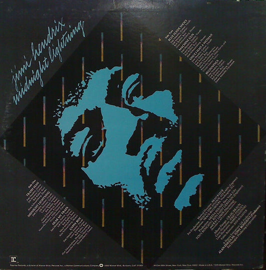Jimi Hendrix : Midnight Lightning (LP, Album, RP, San)
