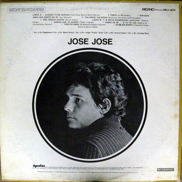 José José : Cuando Tu Me Quieras (LP, Album)