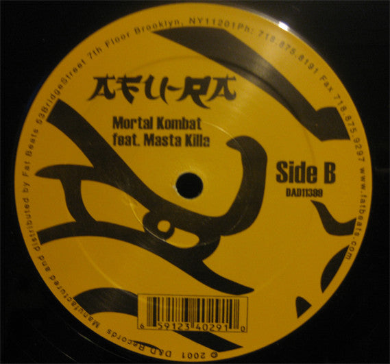 Afu-Ra : Defeat / Mortal Kombat (12", RE)