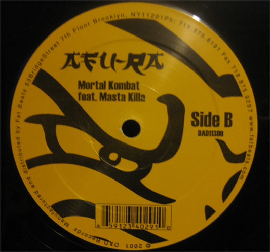 Afu-Ra - Defeat / Mortal Kombat vinyl record, 12" (Very Good Plus (VG+)) | Lulo Records