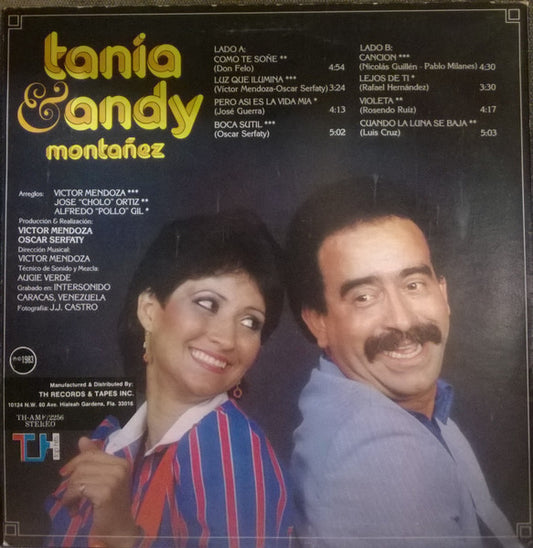 Andy Montañez, Tania (13) : Tania & Andy Montañez (LP)