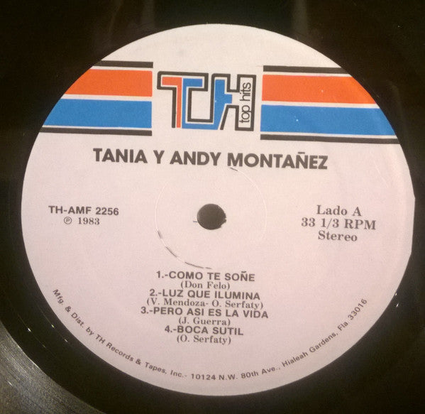Andy Montañez, Tania (13) : Tania & Andy Montañez (LP)
