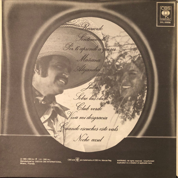 Vicente Fernandez : Valses Del Recuerdo (LP, Album)