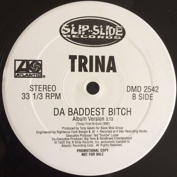 Trina : Da Baddest Bitch (12", Promo)