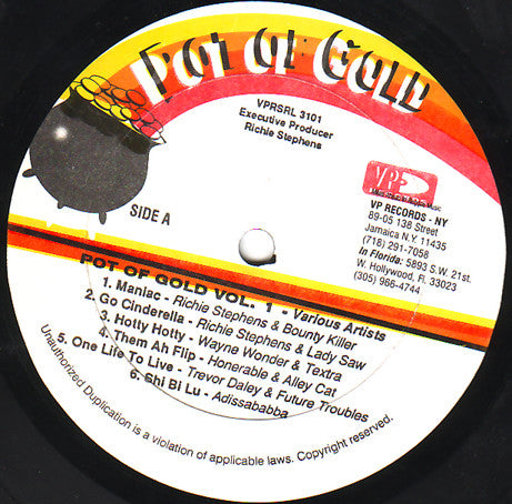 Various : Pot Of Gold Vol. 1 (LP, Comp)