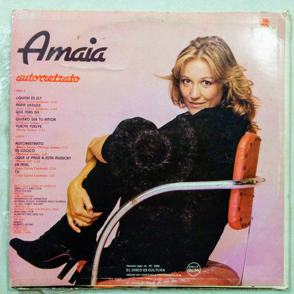 Amaya Saizar : Autoretrato (LP, Album)