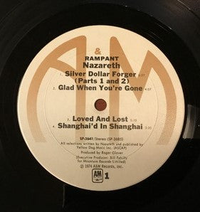 Nazareth (2) : Rampant (LP, Album, Pit)