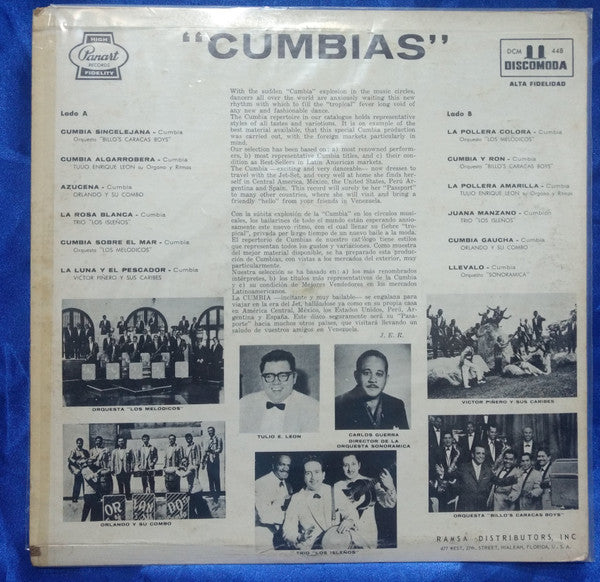 Various : Cumbias (LP, Album, Comp)