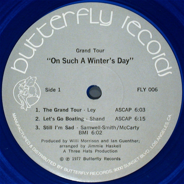 Grand Tour : On Such A Winter's Day (LP, Album, Blu)
