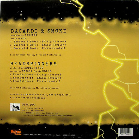 God Sunz - Bacardi & Smoke vinyl record, 12" (Near Mint (NM or M-)) | Lulo Records