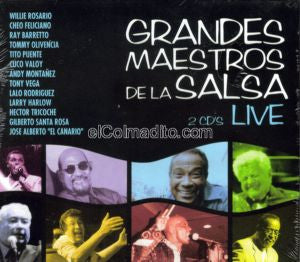 Various : Grandes Maestros De La Salsa 2 CD'S LIVE (2xCD, Album)