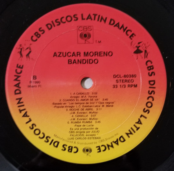 Azucar Moreno : Bandido (LP, Album, Car)