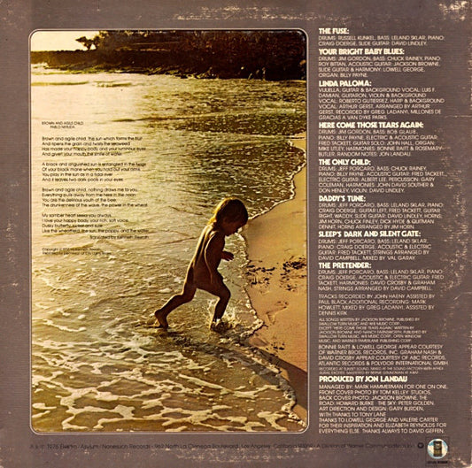 Jackson Browne - The Pretender vinyl record, LP (Very Good Plus (VG+)) | Lulo Records