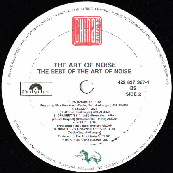 The Art Of Noise : The Best Of The Art Of Noise (LP, Comp, Car)