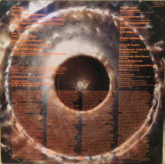 Bruford - Feels Good To Me vinyl record, LP (Near Mint (NM or M-)) | Lulo Records