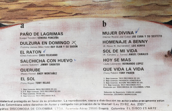 Various : Boleros Antillanos (LP, Comp)