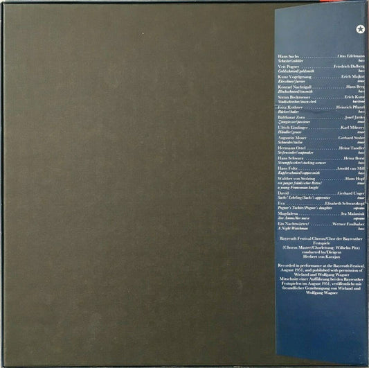 Richard Wagner - Herbert von Karajan - Die Meistersinger Von Nürnberg vinyl record, 5xLP (Near Mint (NM or M-)) | Lulo Records