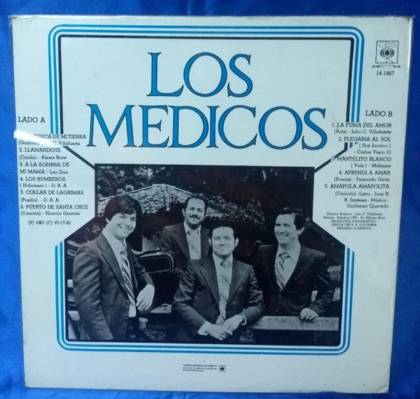 Los Médicos : La Música De Mi Tierra (LP, Album)