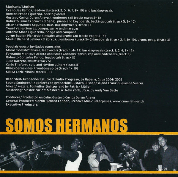 El Zorro (2) Special Guest Singer: Mayito Rivera* : Somos Hermanos (CD, Album)