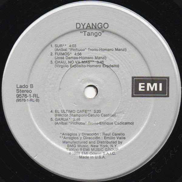 Dyango : Tango (LP, Album)