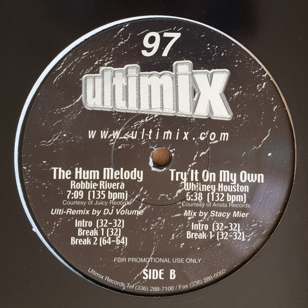 Various : Ultimix 97 (2x12", Comp, Promo)