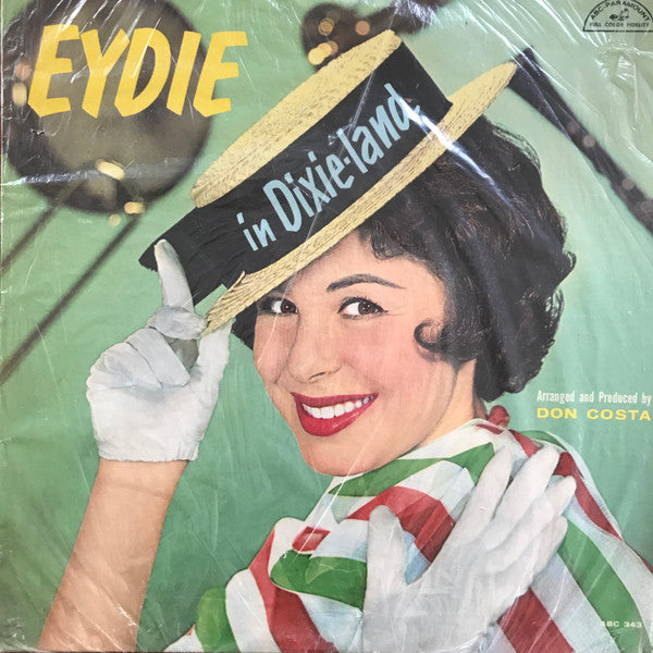 Eydie Gormé : Eydie In Dixie-Land (LP, Album, Mono)