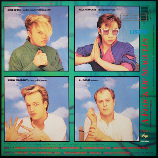 A Flock Of Seagulls : Listen (LP, Album)