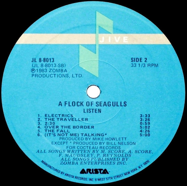 A Flock Of Seagulls : Listen (LP, Album)