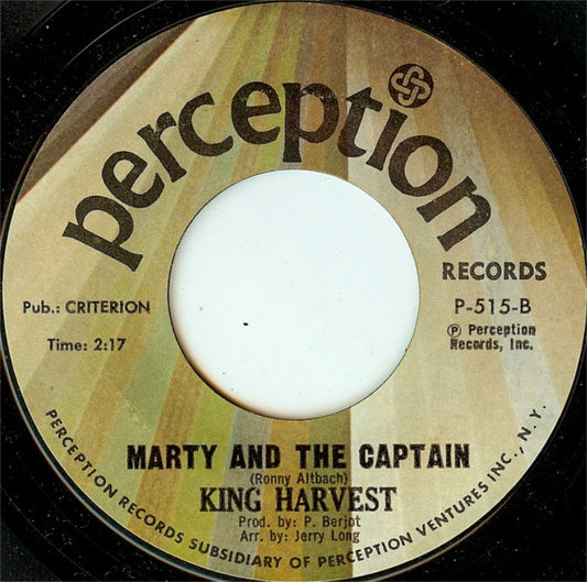 King Harvest : Dancing In The Moonlight (7", Single, Styrene)