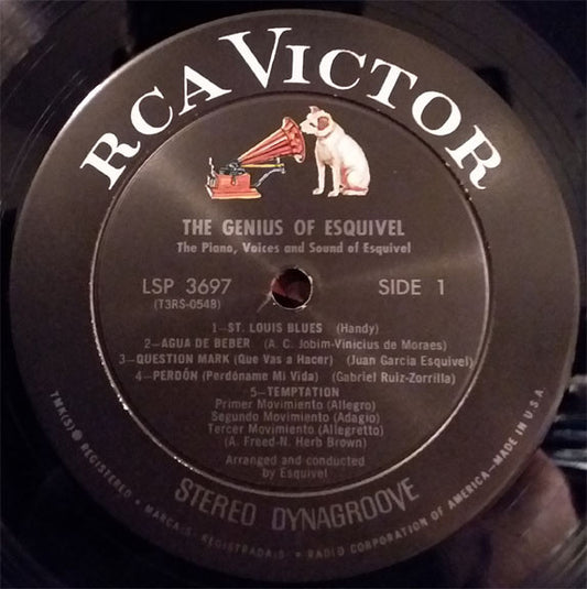 Esquivel And His Orchestra : The Genius Of Esquivel (LP, Album, Ind)