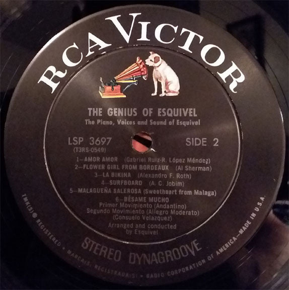 Esquivel And His Orchestra : The Genius Of Esquivel (LP, Album, Ind)