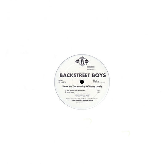Backstreet Boys - Show Me The Meaning Of Being Lonely vinyl record, 2x12" (Very Good Plus (VG+)) | Lulo Records