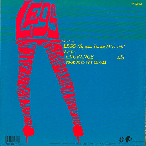 ZZ Top : Legs (12", Maxi)