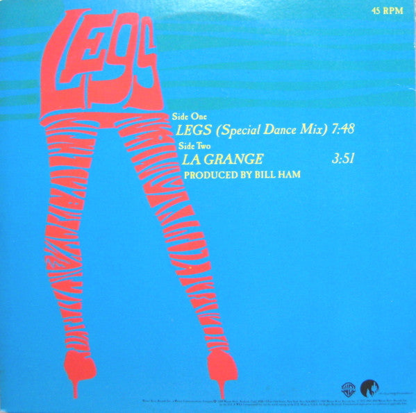ZZ Top : Legs (12", Maxi)