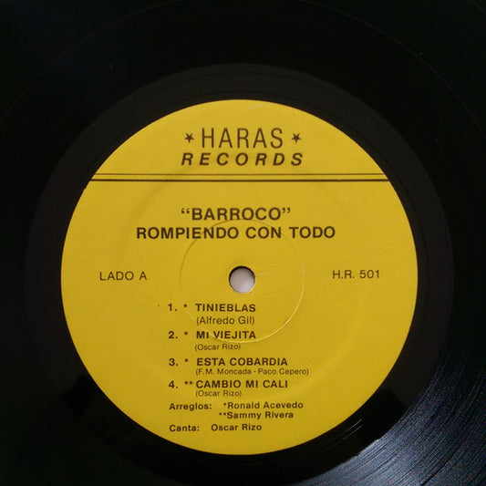 Conjunto Barroco : Rompiendo Con Todo (LP)