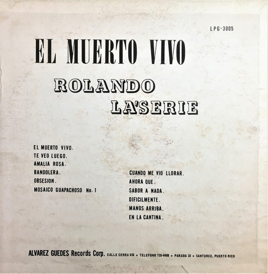 Rolando La Serie, Porfi Jiménez Y Su Orquesta - El Muerto Vivo! vinyl record, LP (Near Mint (NM or M-)) | Lulo Records