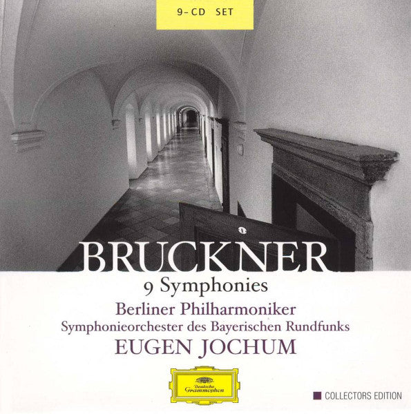 Anton Bruckner, Berliner Philharmoniker, Symphonie-Orchester Des Bayerischen Rundfunks, Eugen Jochum : 9 Symphonies (9xCD, RE + Box, Comp)