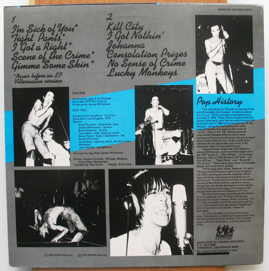 Iggy Pop : I Got A Right (LP)