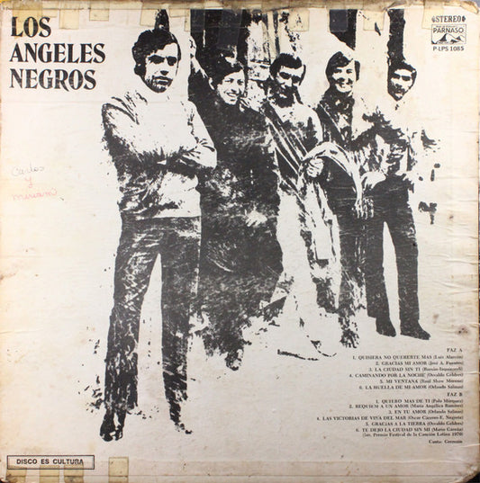 Los Angeles Negros - Quiero Mas De Ti vinyl record, LP (Near Mint (NM or M-)) | Lulo Records