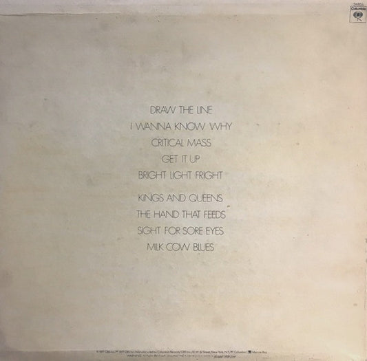 Aerosmith : Draw The Line (LP, Album, Pit)