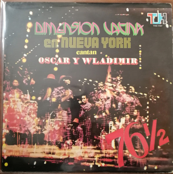 Dimension Latina Cantan Oscar D' León Y Wladimir : Dimension Latina En Nueva York (LP, Album)