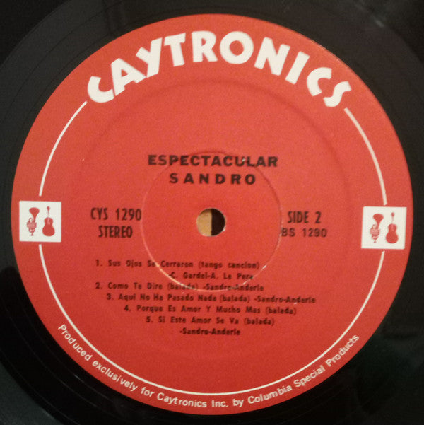 Sandro (25) : Espectacular (LP, Album)