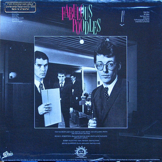 Fabulous Poodles : Mirror Stars (LP, Comp)